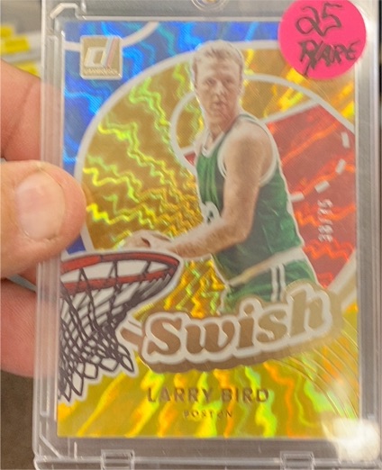 2025-26 Donruss #6 Larry Bird Swish — front