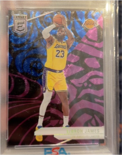 2019-20 Donruss Elite #87 LeBron James — front