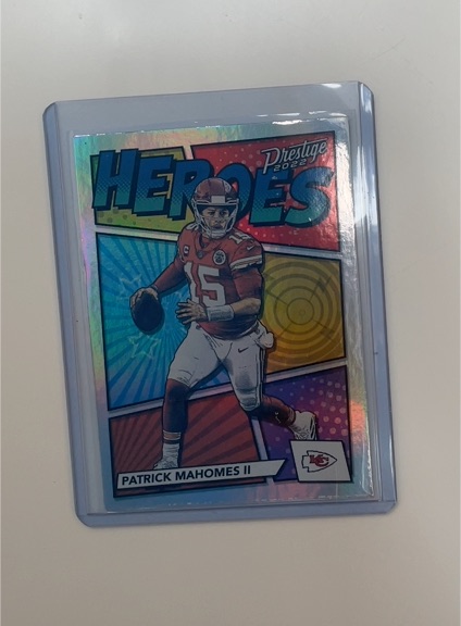 2022 Panini Prestige Heroes #H-4 Patrick Mahomes II — front