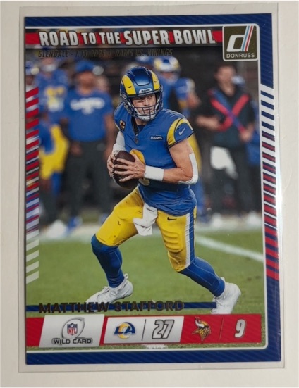 2025 Panini Donruss #6 Matthew Stafford — front