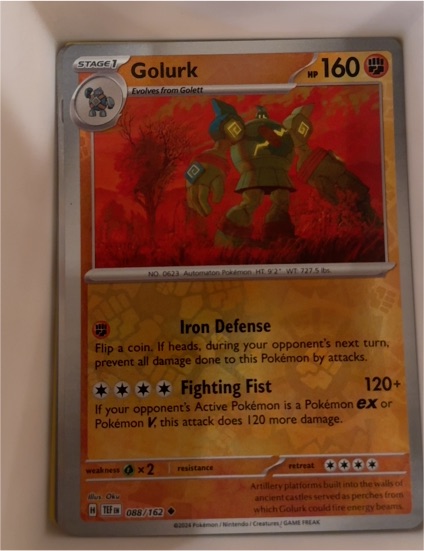 2024 Pokémon Scarlet & Violet: Temporal Forces #088 Golurk — front