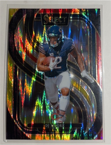 2024 Panini Select Premier Level #151 DJ Moore — front