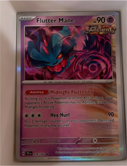 2024 Pokémon TCG #078 Flutter Mane — front