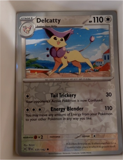 2024 Pokémon Scarlet & Violet #131 Delcatty — front