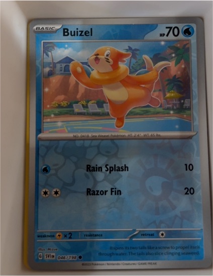 2023 Pokémon Scarlet & Violet #046 Buizel — front
