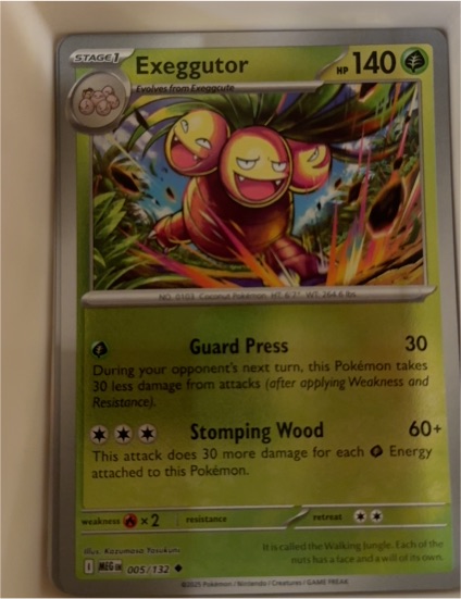 2025 Pokémon ME01 #005 Exeggutor — front