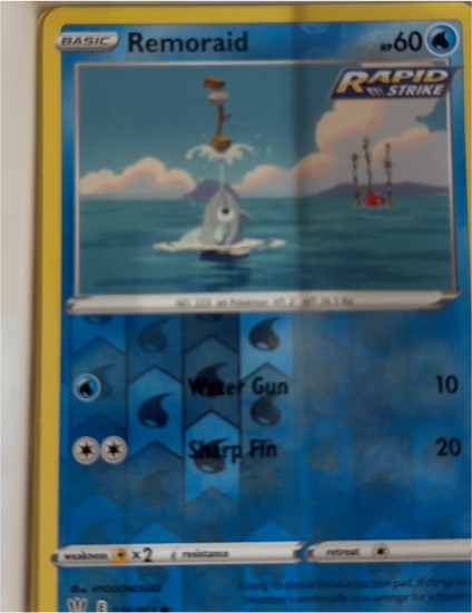 2021 Pokémon SWSH05: Battle Styles #036 Remoraid — front