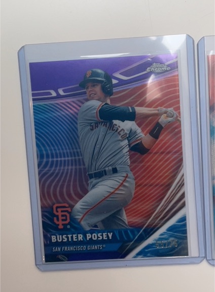 2026 Topps Chrome Chrome Rivals #RVA-17 Buster Posey — front