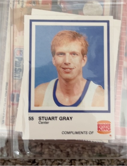 1989-90 Hoops #253 Stuart Gray — front