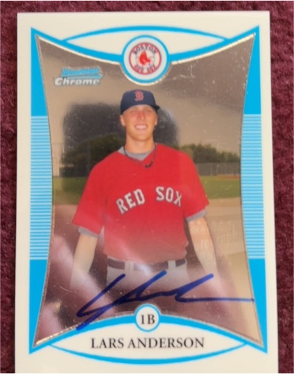 2008 Bowman Chrome Prospects #BCP249 Lars Anderson — front
