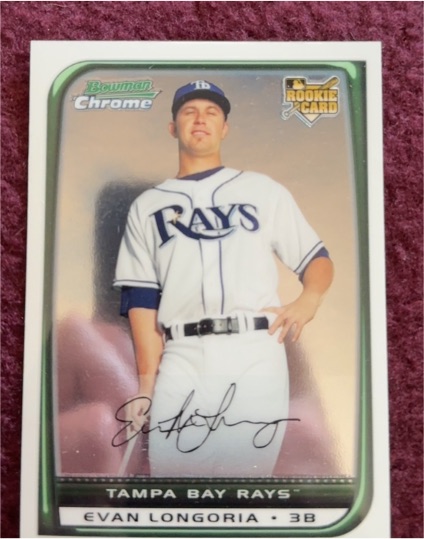 2008 Bowman Chrome #216 Evan Longoria — front