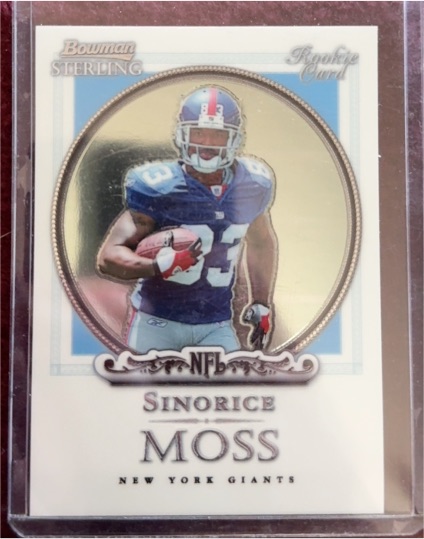 2006 Bowman Sterling #24 Sinorice Moss — front