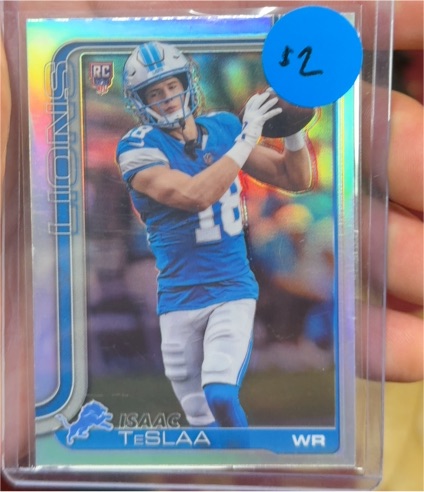 2025 Topps Chrome #320 Isaac TeSlaa — front
