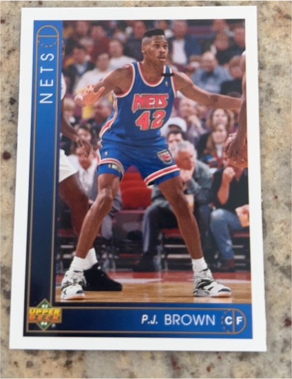 1993-94 Upper Deck #403 P.J. Brown — front