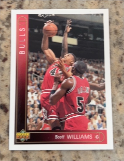 1993-94 Upper Deck #306 Scott Williams Chicago Bulls — front