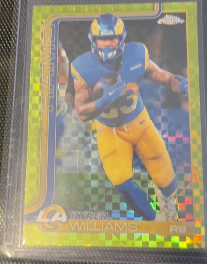 2025 Topps Chrome #168 Kyren Williams — front