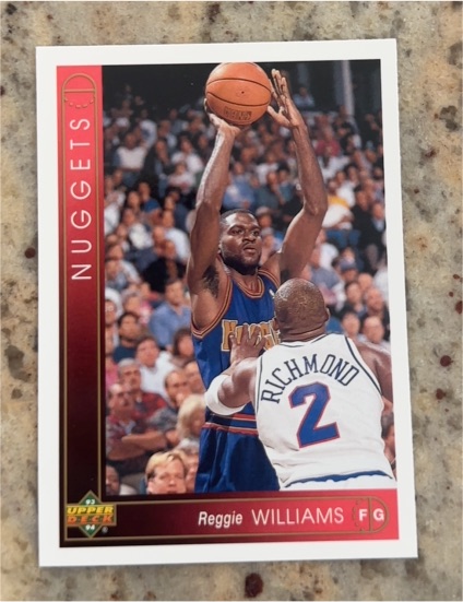 1993-94 Upper Deck #327 Reggie Williams — front