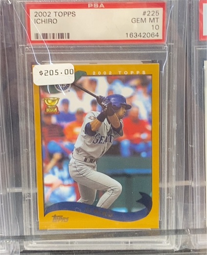 2002 Topps #225 Ichiro Suzuki — front