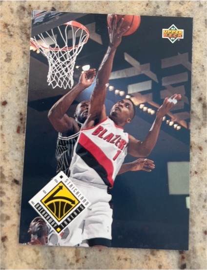 1993-94 Upper Deck #455 Rod Strickland Portland Trail Blazers — front
