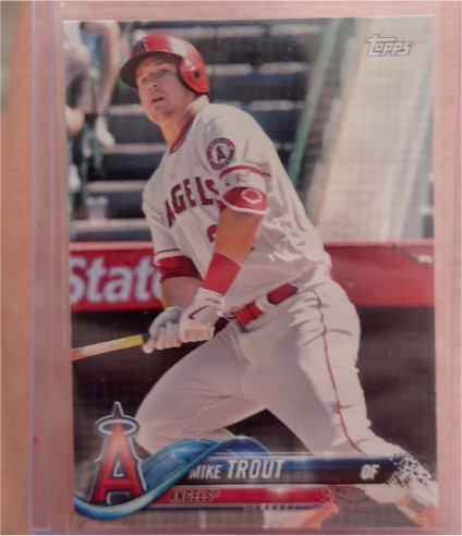 2018 Topps #A-1 Mike Trout Los Angeles Angels — front
