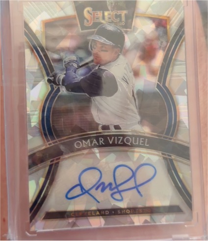2020 Panini Select #S-OV Omar Vizquel — front