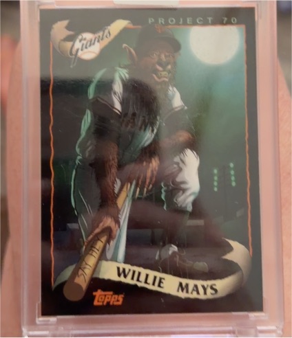 2021 Topps Project 70 #176 Willie Mays by Alex Pardee — front
