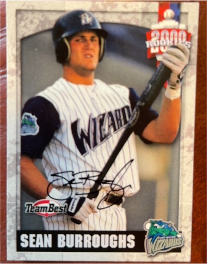 2000 Team Best Rookies #104 Sean Burroughs — front