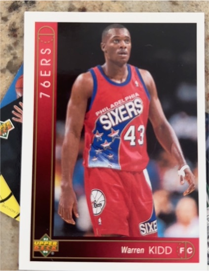 1993-94 Upper Deck #349 Warren Kidd — front