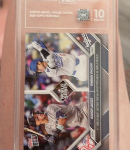 2024 Topps Now #863 Aaron Judge / Shohei Ohtani — front