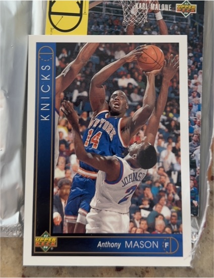 1993-94 Upper Deck #297 Anthony Mason — front