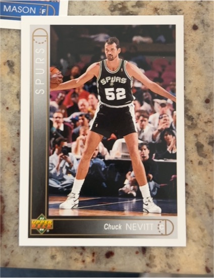 1993-94 Upper Deck #414 Chuck Nevitt — front
