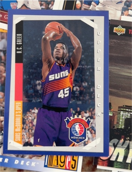 1993-94 Upper Deck #499 A.C. Green — front