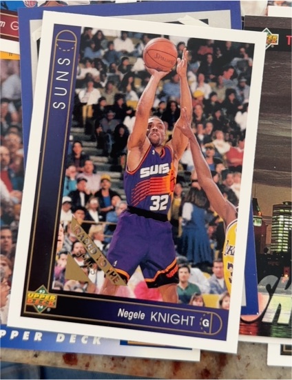 1993-94 Upper Deck #336 Negele Knight Phoenix Suns — front