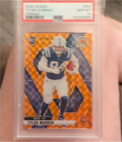 2025 Panini Mosaic #281 Tyler Warren — front
