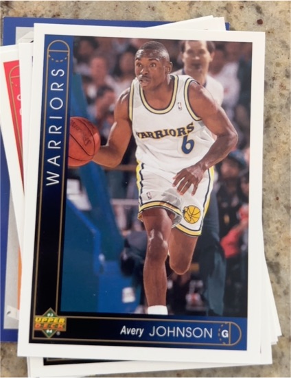 1993-94 Upper Deck #328 Avery Johnson — front