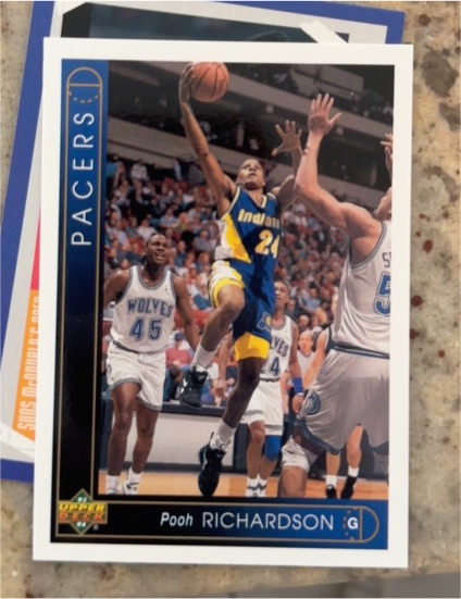 1993-94 Upper Deck #260 Pooh Richardson — front