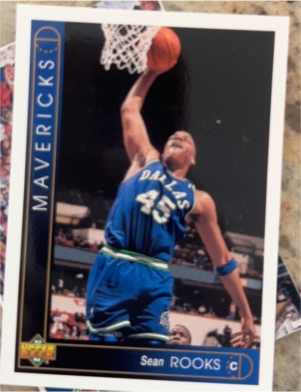 1993-94 Upper Deck #298 Sean Rooks — front