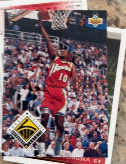 1993-94 Upper Deck #442 Mookie Blaylock Atlanta Hawks — front