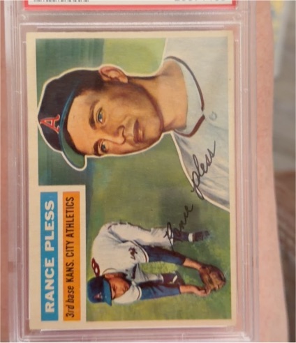 1956 Topps #339 Rance Pless — front