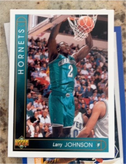 1993-94 Upper Deck #365 Larry Johnson — front