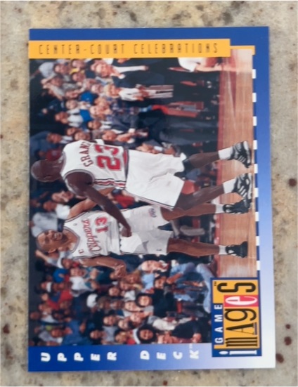 1993-94 Upper Deck #463 Mark Jackson / Gary Grant Center Court Game Images — front