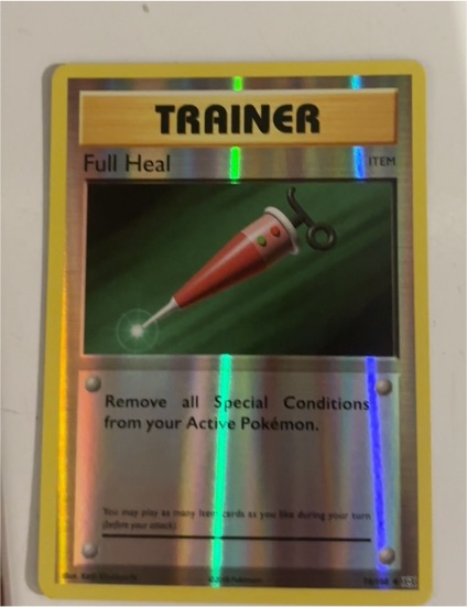 2016 Pokémon Evolutions #78 Full Heal — front