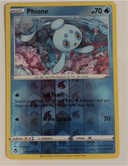 2022 Pokémon #045 Phione — front