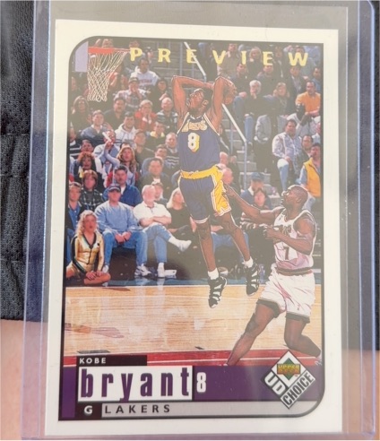 1998-99 Upper Deck UD Choice Preview #69 Kobe Bryant — front