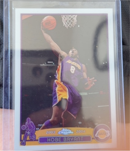 2003-04 Topps Chrome #36 Kobe Bryant — front