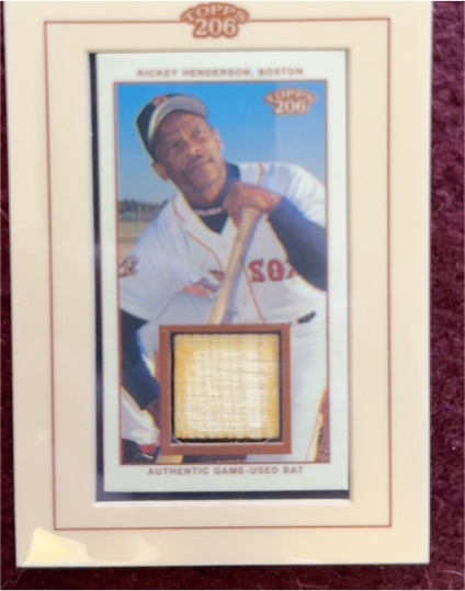 2002 Topps 206 #TR-RH Rickey Henderson — front