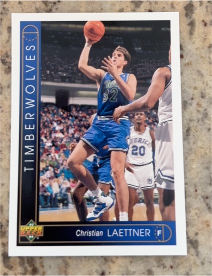 1993-94 Upper Deck #294 Christian Laettner — front
