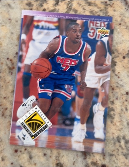 1993-94 Upper Deck #448 Kenny Anderson New Jersey Nets — front