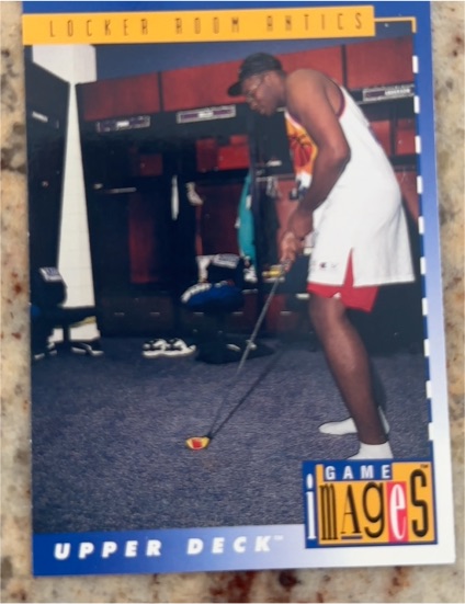 1993-94 Upper Deck Game Images #456 Oliver Miller — front