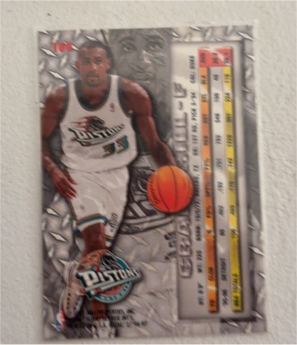 1996-97 Fleer Metal #168 Grant Hill — front